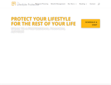 Tablet Screenshot of lifestyleprotector.ca